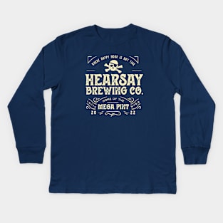 Hearsay Brewing Company Kids Long Sleeve T-Shirt